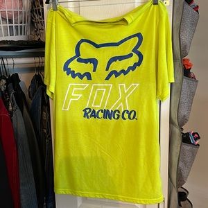 Mens fox racing shirt